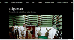 Desktop Screenshot of oldguns.ca